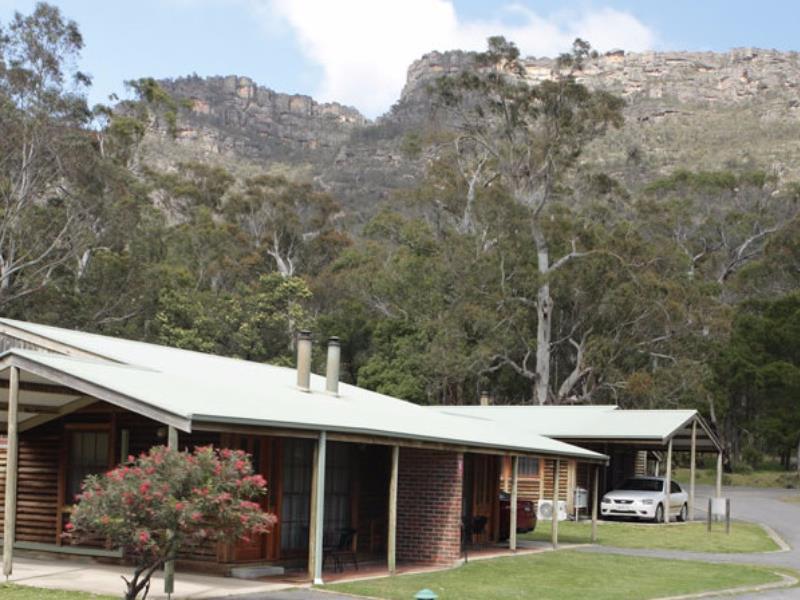 Halls Gap Log Cabins Bagian luar foto